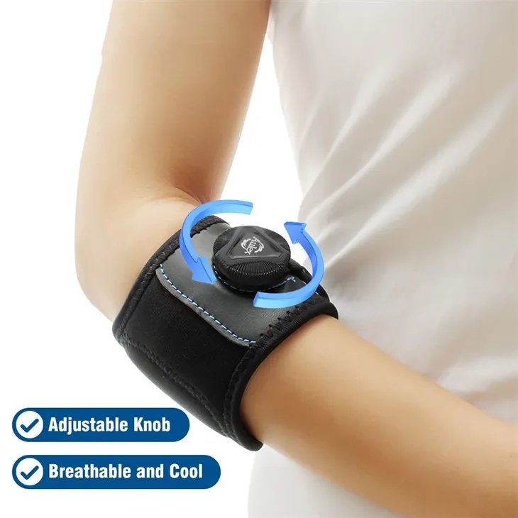 Protège-coude de sport rotatif pour tennis